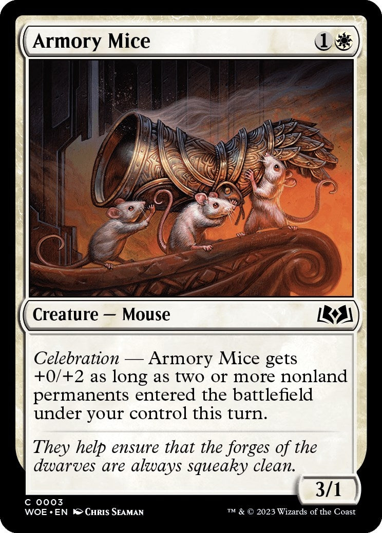 Image for Armory Mice (3) - Magic: The Gathering
