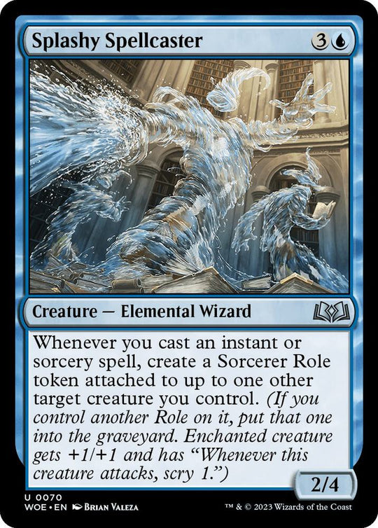 Image for Splashy Spellcaster (70) - Magic: The Gathering