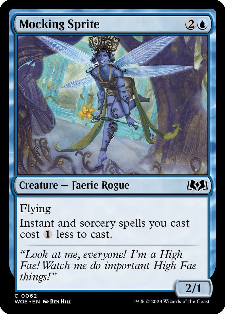 Image for Mocking Sprite (62) - Magic: The Gathering