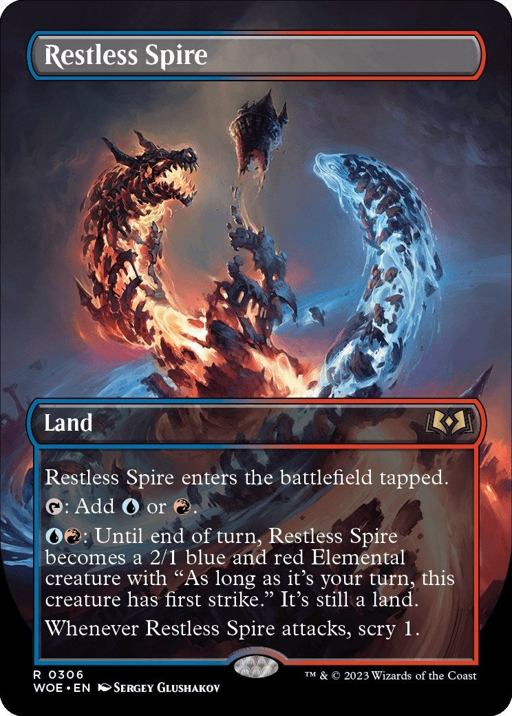 Image for Restless Spire (Borderless) (306) - Magic: The Gathering