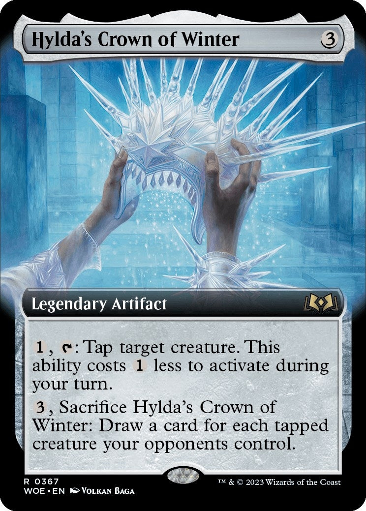 Image for Hylda's Crown of Winter (Extended Art) (367) - Magic: The Gathering