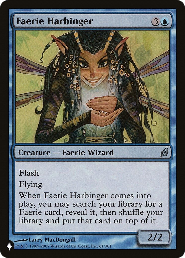 Image for Faerie Harbinger (61/301) - Magic: The Gathering