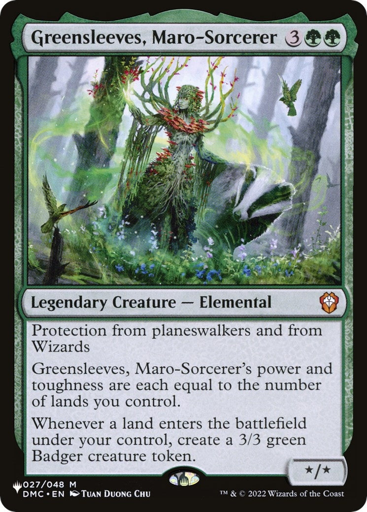 Image for Greensleeves, Maro-Sorcerer (027/048) - Magic: The Gathering