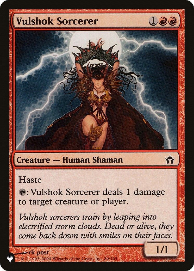 Image for Vulshok Sorcerer (80/165) - Magic: The Gathering