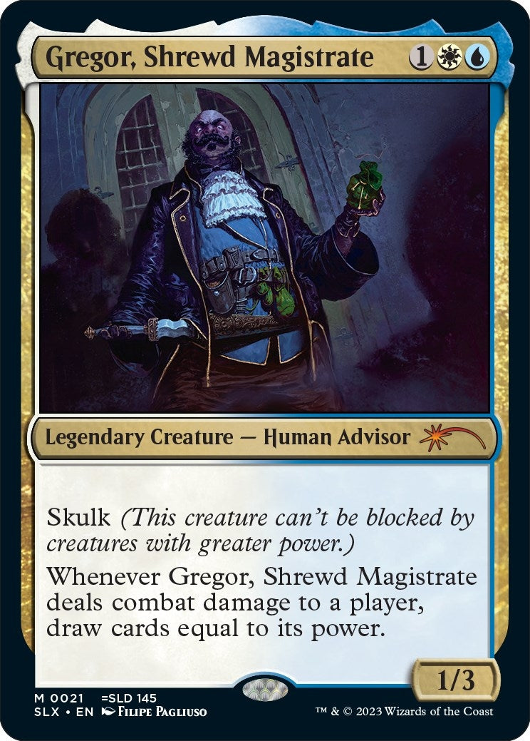 Image for Gregor, Shrewd Magistrate (21) - Magic: The Gathering