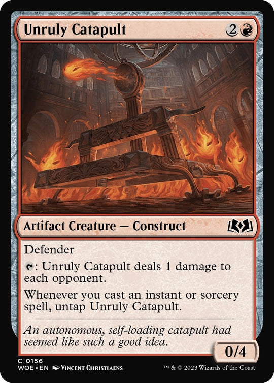Image for Unruly Catapult (156) - Magic: The Gathering