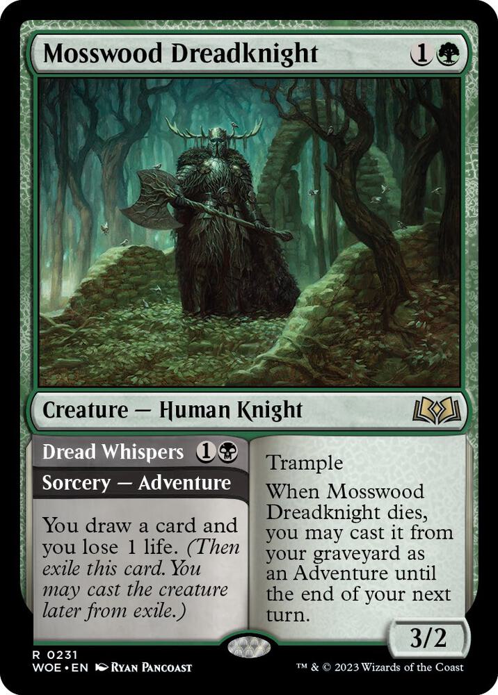 Image for Mosswood Dreadknight (231) - Magic: The Gathering