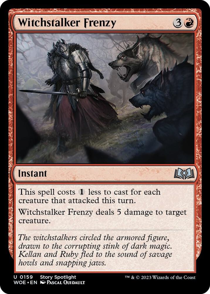 Image for Witchstalker Frenzy (159) - Magic: The Gathering