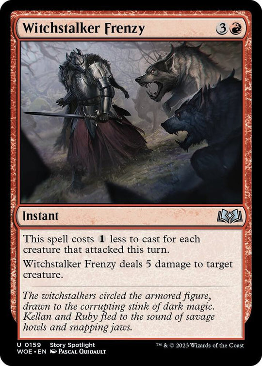 Image for Witchstalker Frenzy (159) - Magic: The Gathering