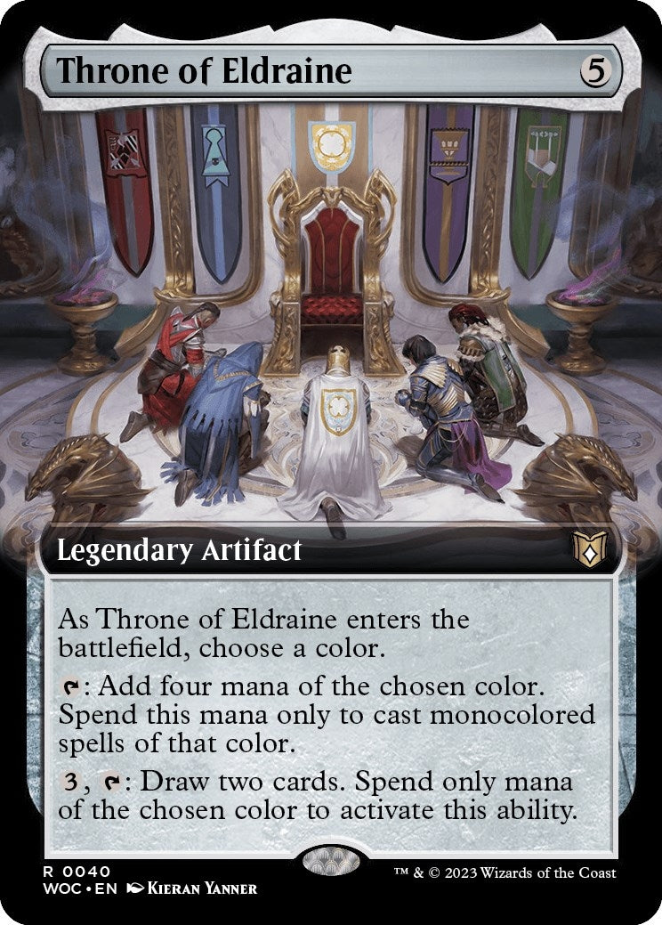 Image for Throne of Eldraine (Extended Art) (40) - Magic: The Gathering