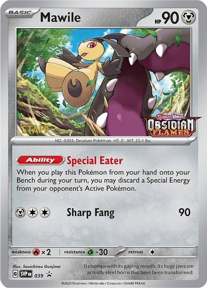 Image for Mawile - 039 (Prerelease) [Staff] (039) (SVP) - Pokemon
