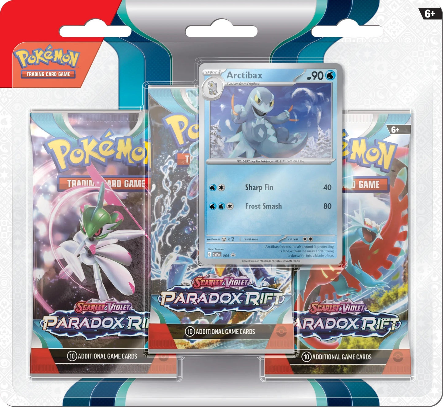 Image for Paradox Rift 3 Pack Blister [Arctibax] - Pokemon