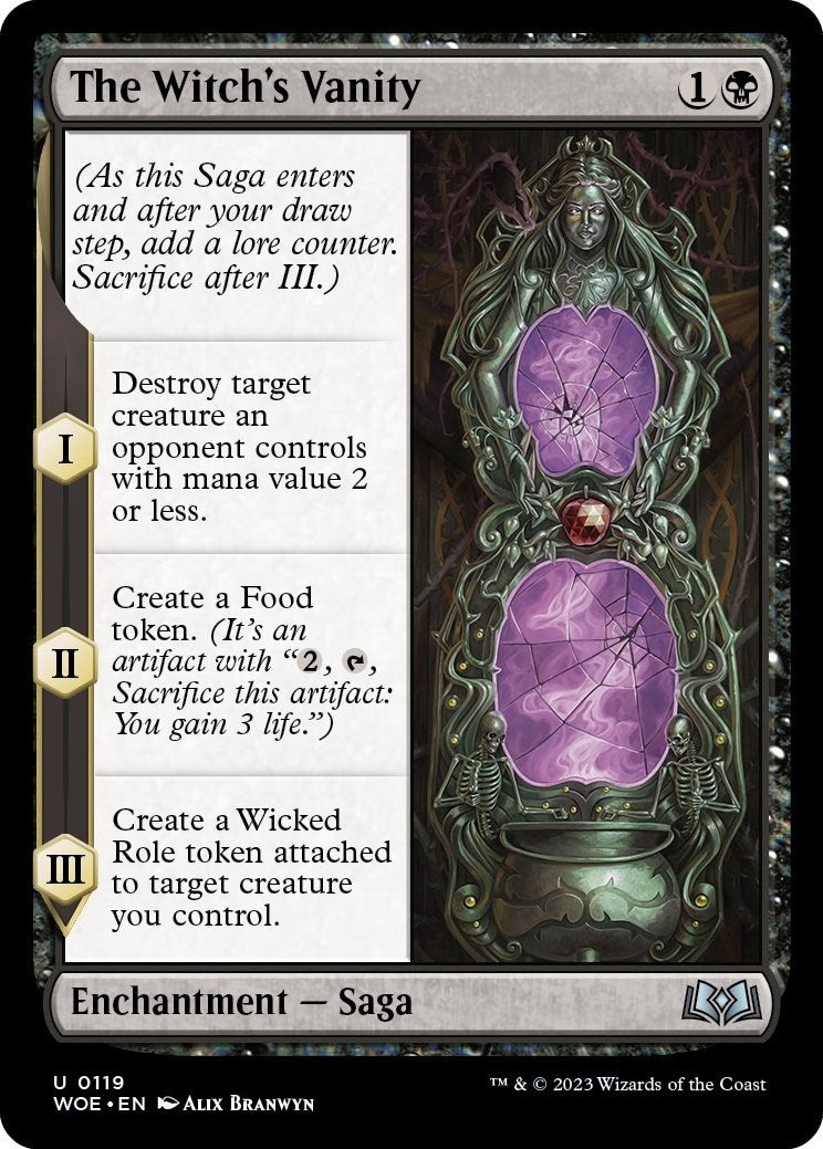 Image for The Witch's Vanity (119) - Magic: The Gathering