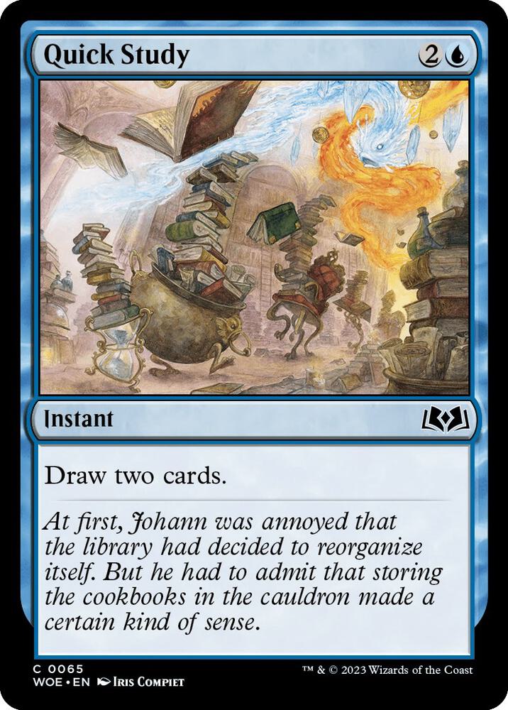 Image for Quick Study (65) - Magic: The Gathering