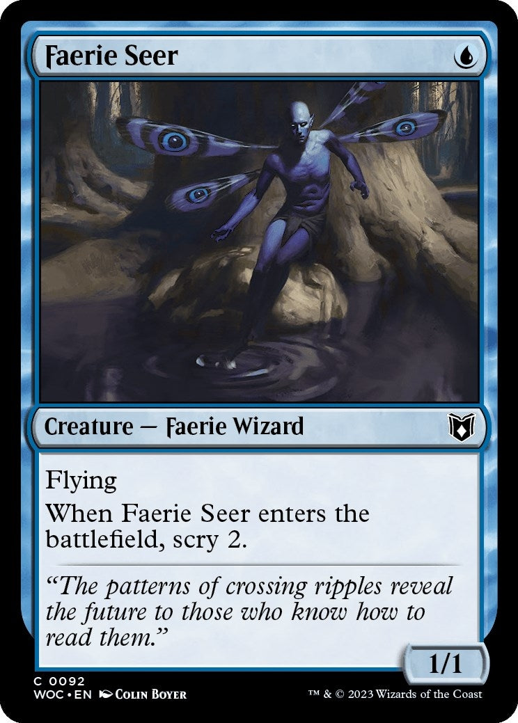 Image for Faerie Seer (92) - Magic: The Gathering