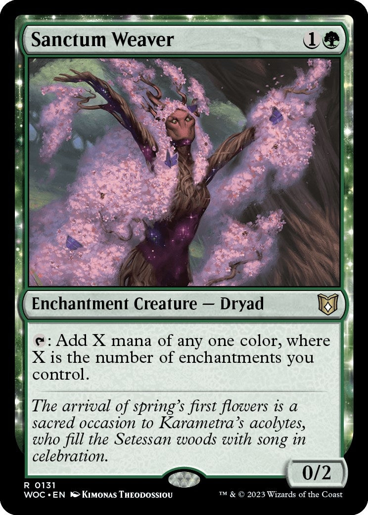 Image for Sanctum Weaver (131) - Magic: The Gathering