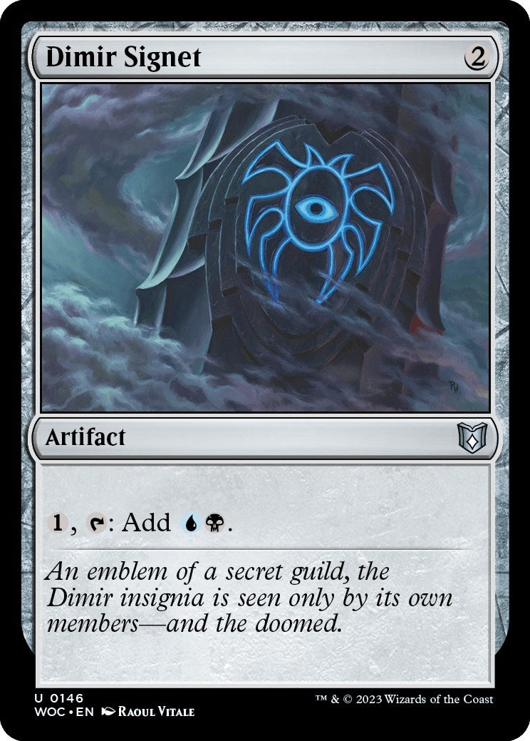 Image for Dimir Signet (146) - Magic: The Gathering