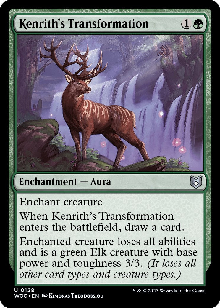 Image for Kenrith's Transformation (128) (WOC) - Magic: The Gathering