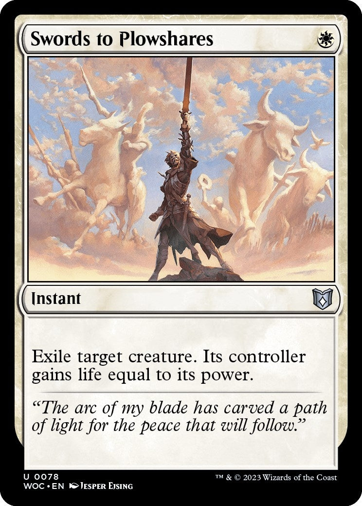 Image for Swords to Plowshares (78) - Magic: The Gathering
