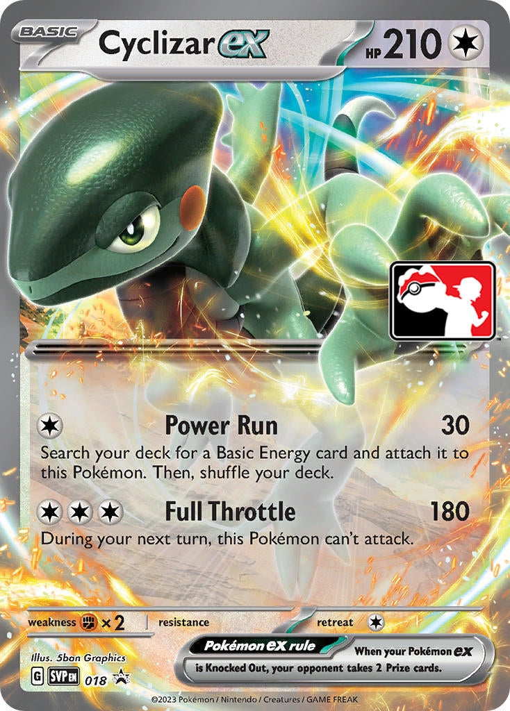 Image for Cyclizar ex - 018 (018) - Pokemon