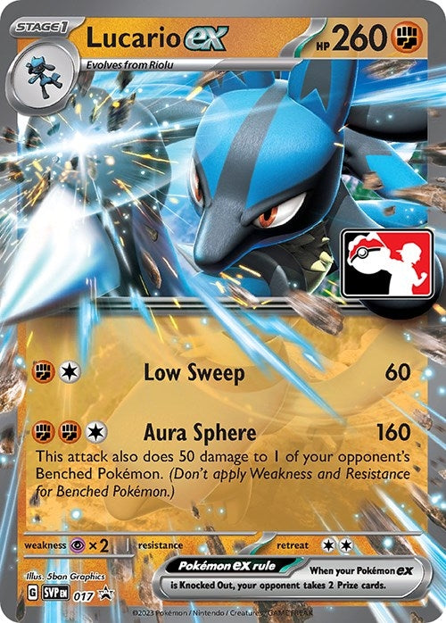 Image for Lucario ex (017) - Pokemon