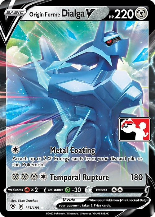 Image for Origin Forme Dialga V (113/189) - Pokemon
