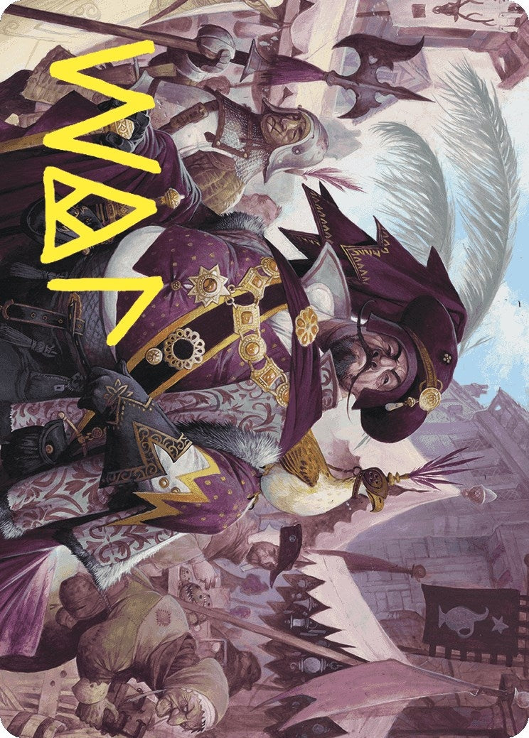 Image for Discerning Financier Art Card (Gold-Stamped Signature) (2) (ASWOE) - Magic: The Gathering