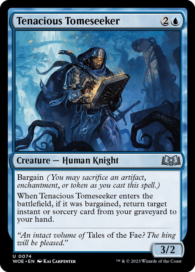 Image for Tenacious Tomeseeker (74) - Magic: The Gathering