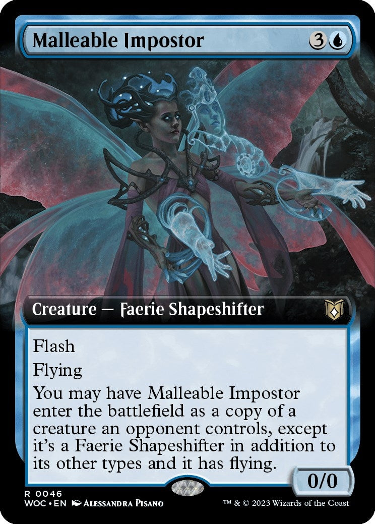 Image for Malleable Impostor (Extended Art) (46) - Magic: The Gathering