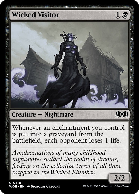Image for Wicked Visitor (118) - Magic: The Gathering