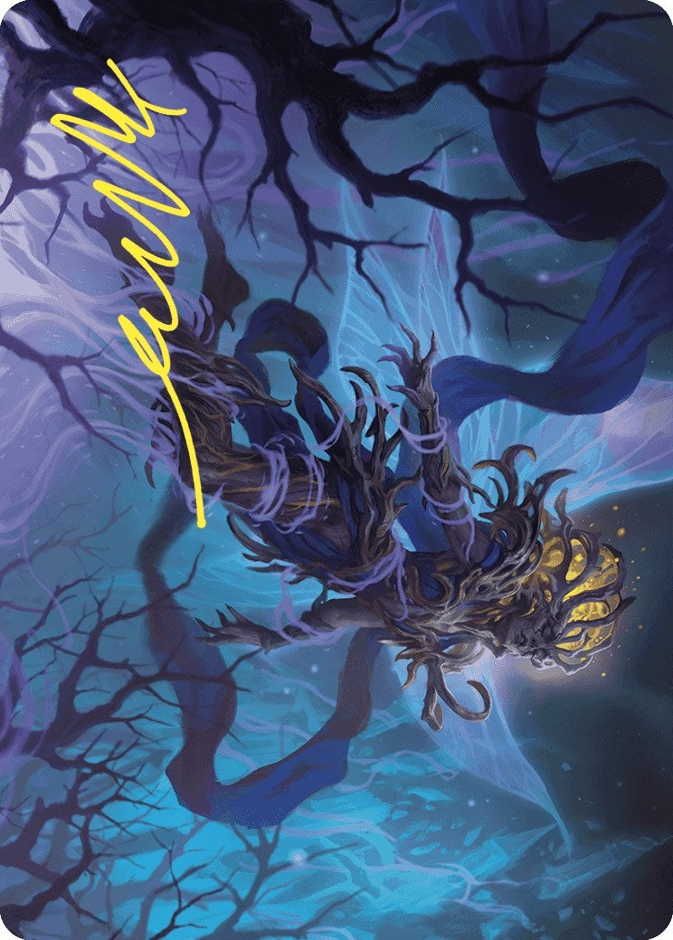 Image for Sleep-Cursed Faerie Art Card (Gold-Stamped Signature) (8) - Magic: The Gathering