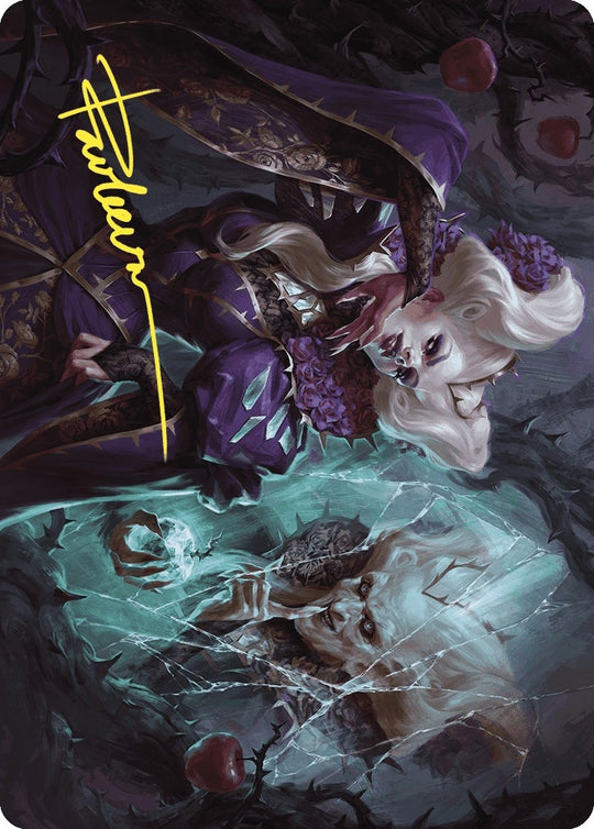 Image for Conceited Witch Art Card (Gold-Stamped Signature) (11) (ASWOE) - Magic: The Gathering