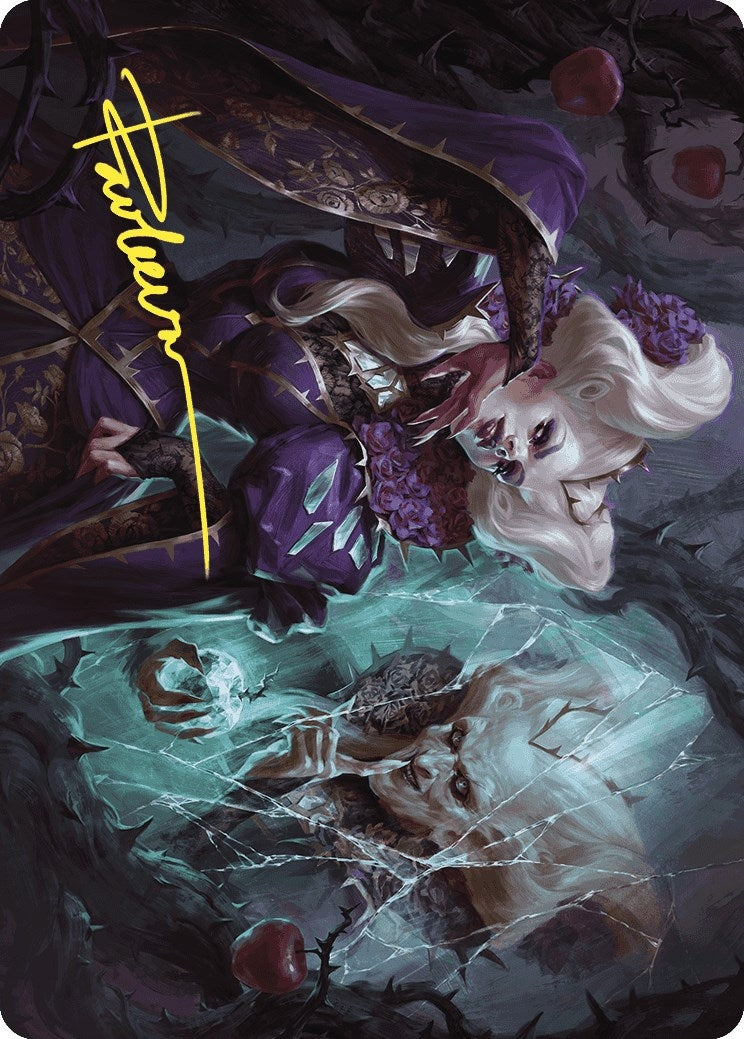 Image for Conceited Witch Art Card (Gold-Stamped Signature) (11) - Magic: The Gathering