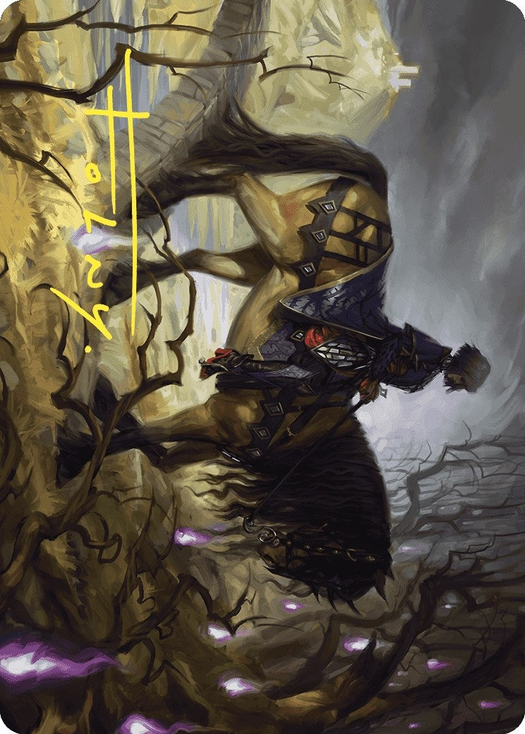 Image for Rowan's Grim Search Art Card (Gold-Stamped Signature) (13) - Magic: The Gathering