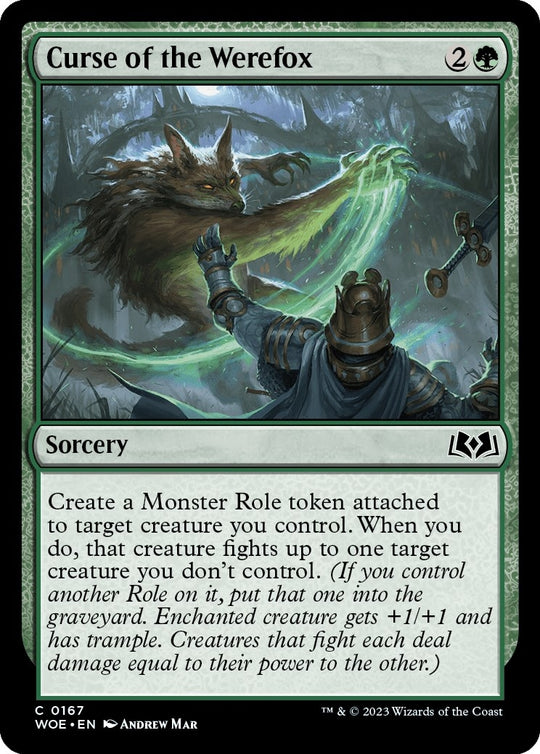 Image for Curse of the Werefox (167) - Magic: The Gathering