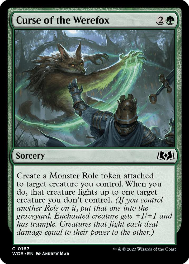 Image for Curse of the Werefox (167) - Magic: The Gathering