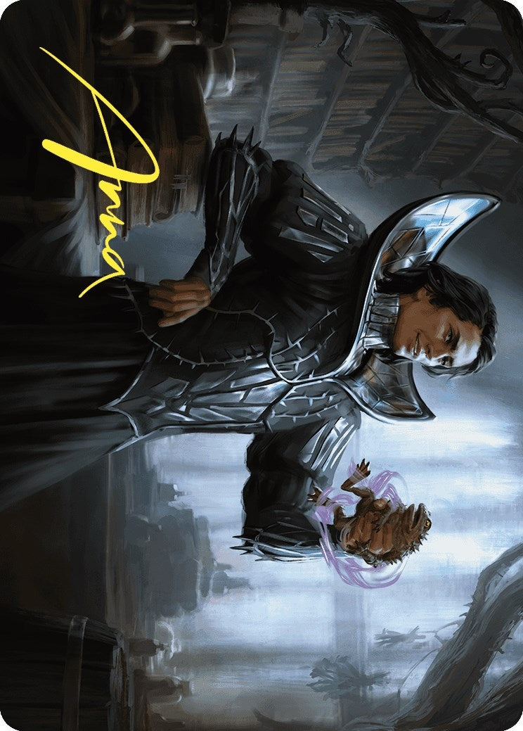 Image for Spiteful Hexmage Art Card (Gold-Stamped Signature) (15) - Magic: The Gathering