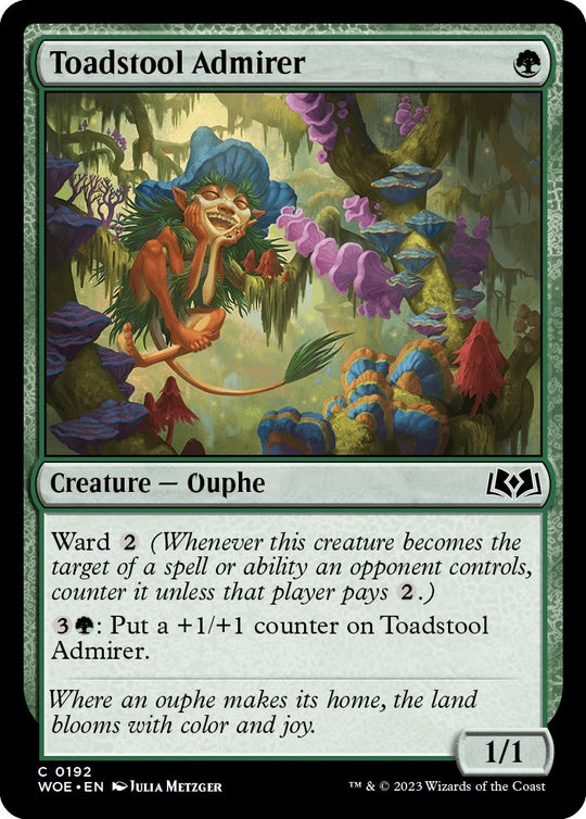 Image for Toadstool Admirer (192) - Magic: The Gathering