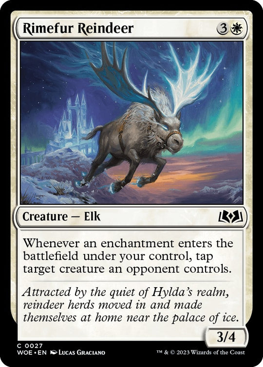 Image for Rimefur Reindeer (27) - Magic: The Gathering