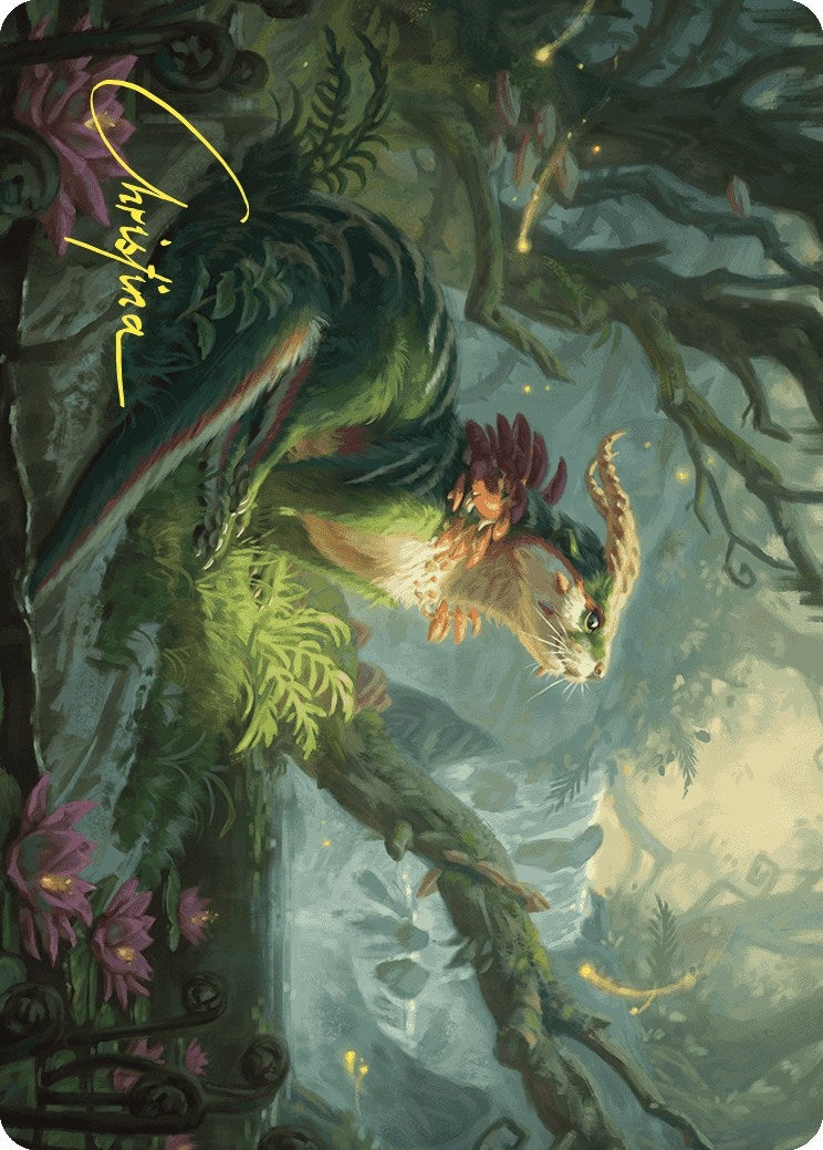 Image for Elusive Otter Art Card (Gold-Stamped Signature) (37) - Magic: The Gathering