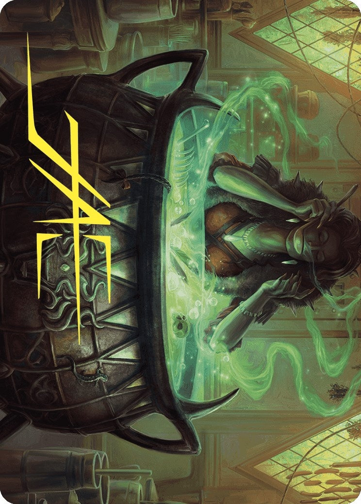 Image for Agatha's Soul Cauldron Art Card (Gold-Stamped Signature) (42) (ASWOE) - Magic: The Gathering