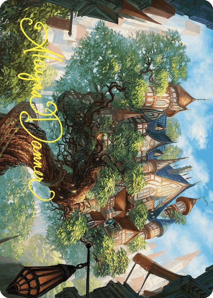 Image for Edgewall Inn Art Card (Gold-Stamped Signature) (46) - Magic: The Gathering