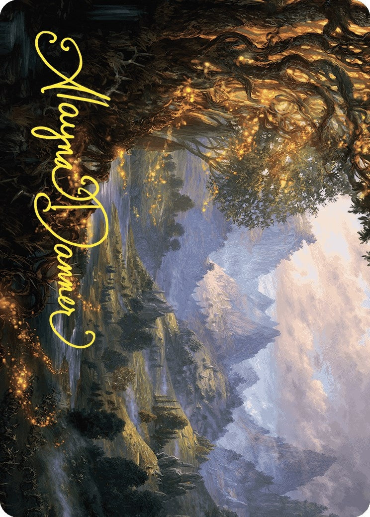 Image for Evolving Wilds Art Card (Gold-Stamped Signature) (47) - Magic: The Gathering