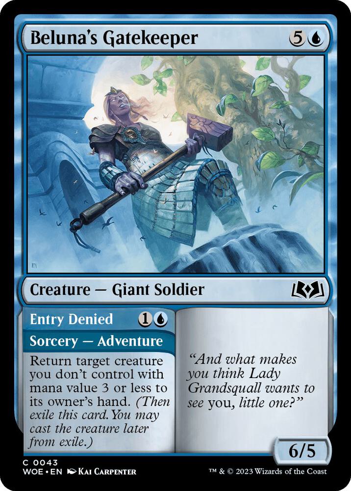 Image for Beluna's Gatekeeper (43) - Magic: The Gathering