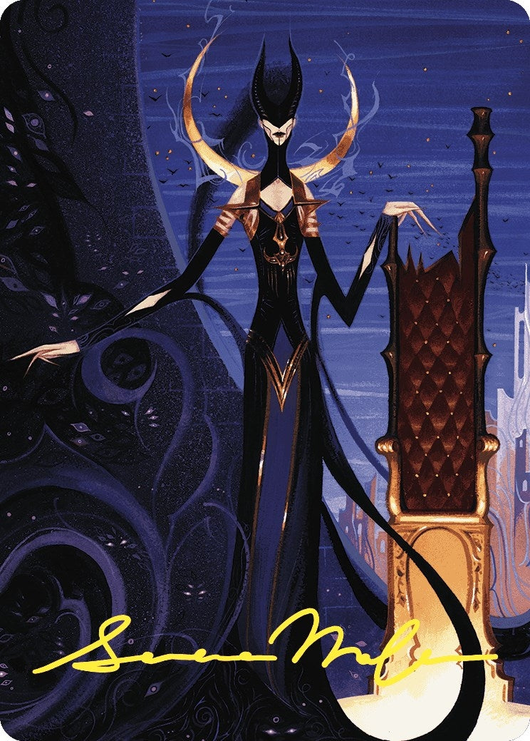 Image for Ashiok, Wicked Manipulator Art Card (57/81) (Gold-Stamped Signature) (57) - Magic: The Gathering