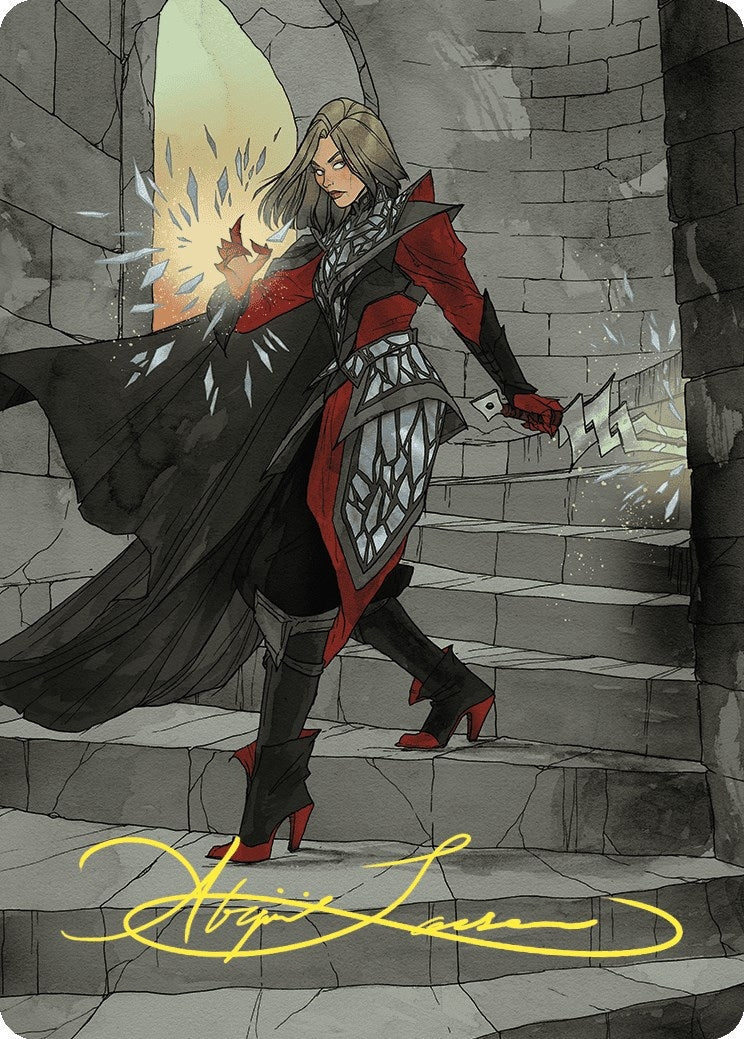 Image for Rowan, Scion of War Art Card (59/81) (Gold-Stamped Signature) (59) - Magic: The Gathering