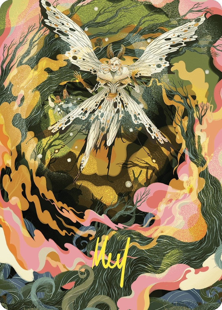 Image for Greater Auramancy Art Card (Gold-Stamped Signature) (61) - Magic: The Gathering