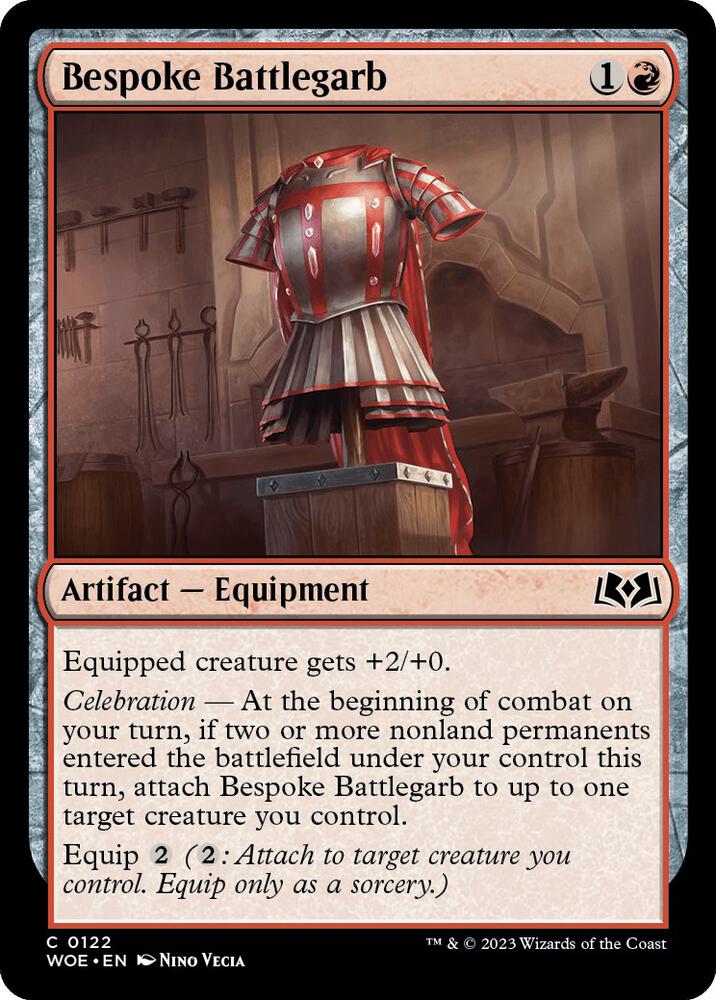 Image for Bespoke Battlegarb (122) - Magic: The Gathering