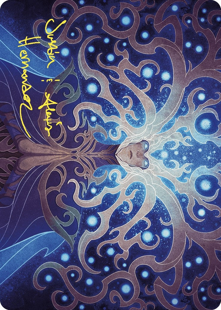Image for Omniscience Art Card (Gold-Stamped Signature) (68) - Magic: The Gathering