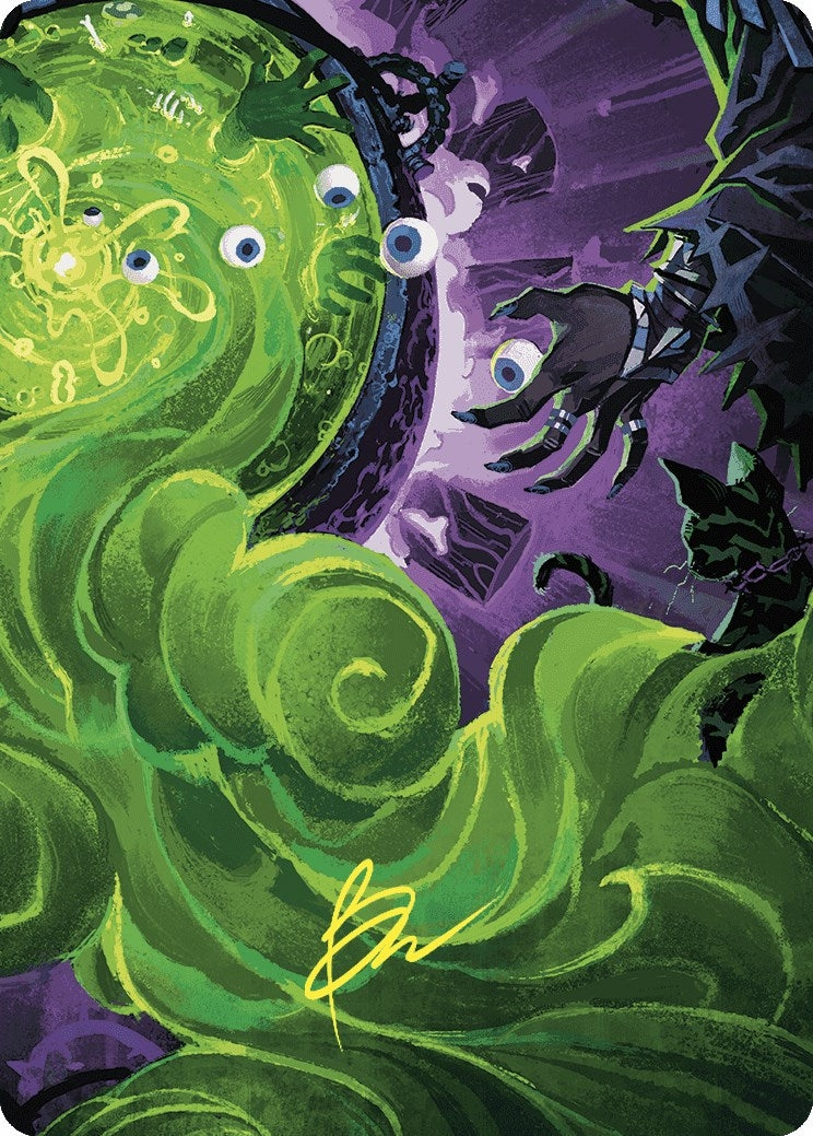 Image for Waste Not Art Card (Gold-Stamped Signature) (70) - Magic: The Gathering